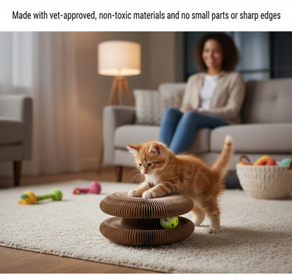 Kitty Curl Toy